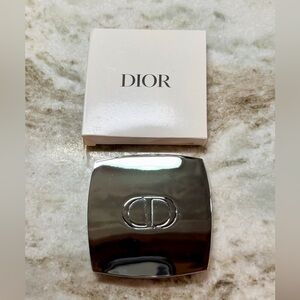 DIOR Stainless FULL Metal DUAL magnification Pocket mirror. SEALED. NIB GWP